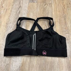 SHEFIT Ultimate Sports Bra High Impact Front Zip Wirefree 1 LUXE Cup No pads